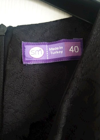 l Beden SM siyah uzun balık abiye