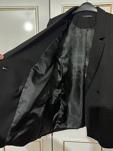40 Beden siyah Renk Siyah blazer