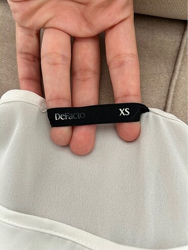 xs Beden Beyaz bluz