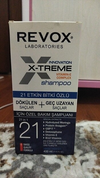 Revox X-Treme Şampuan 