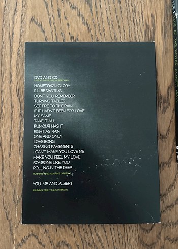 Adele 21 Konser Albümü - Görsel 4