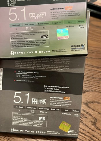 Luciano Pavarotti ve Klasik Müzik DVD Seti - Görsel 3