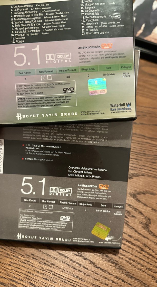 Luciano Pavarotti ve Klasik Müzik DVD Seti - Görsel 3