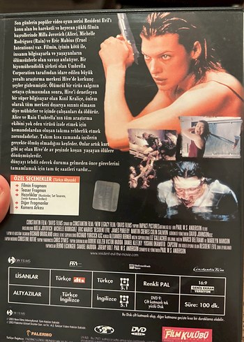 Resident Evil Ölümcül Deney DVD - Görsel 2