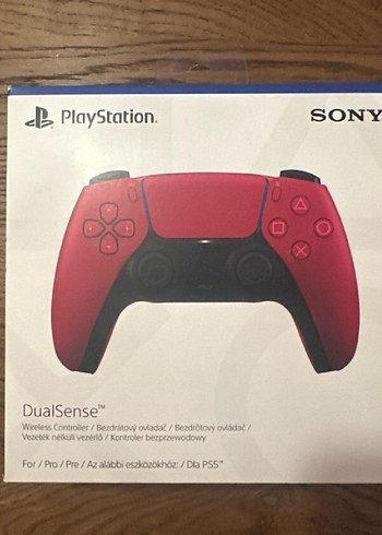 Beden Renk Kırmızı-Siyah PlayStation Kablosuz Oyun Kolu