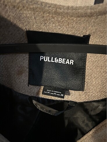 m Beden pull bear ceket