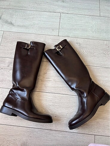 39 Beden bordo Renk bordo zara çizme