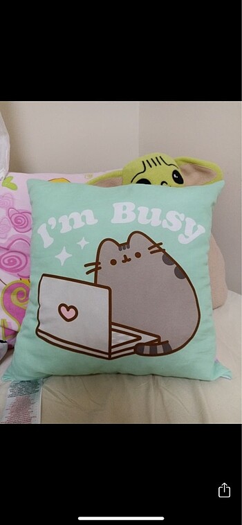  Beden çeşitli Renk Pusheen kedili yastık kılıfı