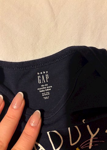 Gap marka Lacivert uzun kollu body - Görsel 2