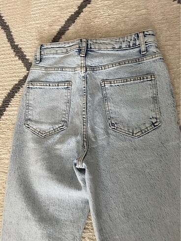 s Beden Trendyol buz mavisi jean