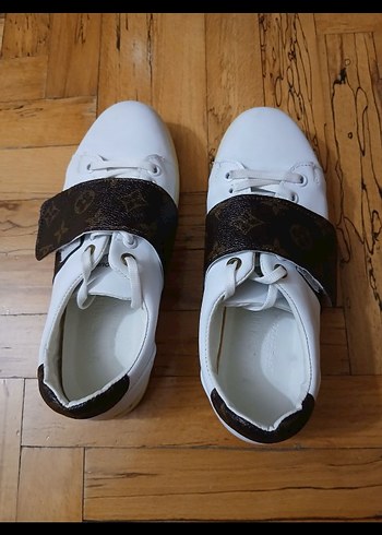 LOUİS VUİTTON ORJINAL VE DERI    Sneakers, Cırt Cırtlı, - Görsel 2