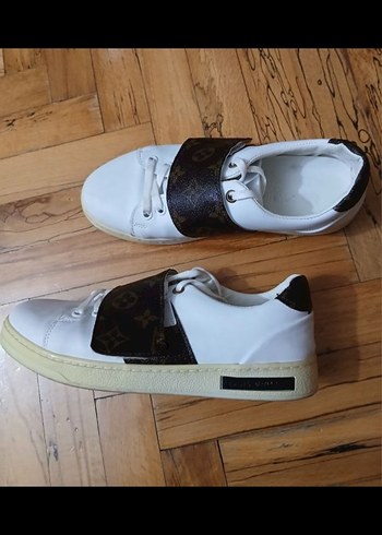 LOUİS VUİTTON ORJINAL VE DERI    Sneakers, Cırt Cırtlı, - Görsel 3