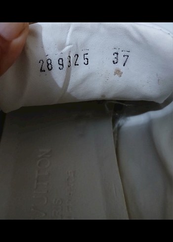 LOUİS VUİTTON ORJINAL VE DERI    Sneakers, Cırt Cırtlı, - Görsel 8