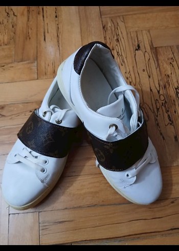 LOUİS VUİTTON ORJINAL VE DERI    Sneakers, Cırt Cırtlı, - Görsel 4
