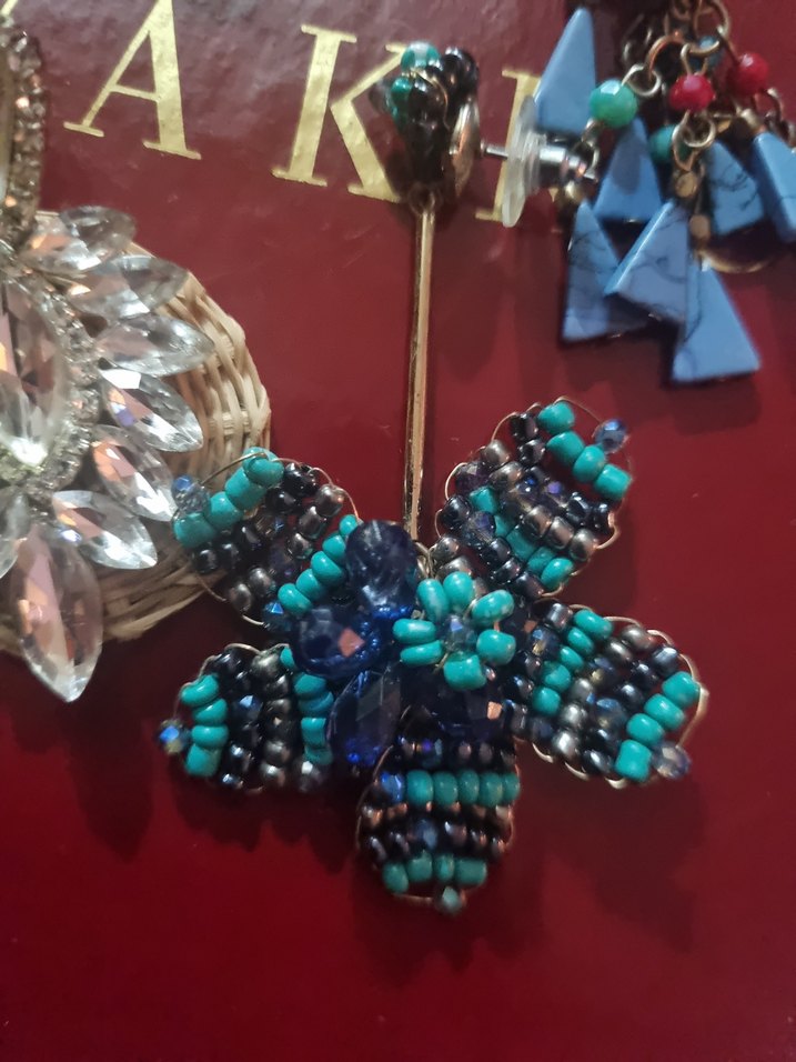 Bohem Mini Boncuklu Turkuaz marka kupeler - Görsel 3