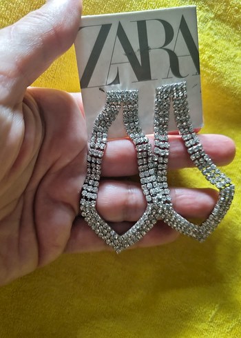 Zara  Uzun tasli Kadın Küpeler 0 urunler adet fiyatidir - Görsel 6
