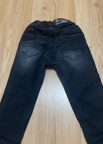 Siyah Erkek Çocuk Denim Pantolon - Görsel 3