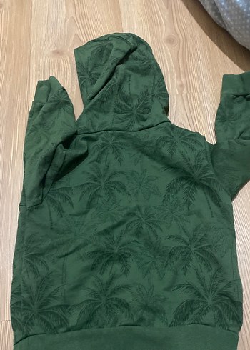 Kapüşonlu Erkek Çocuk Hırka - Görsel 4