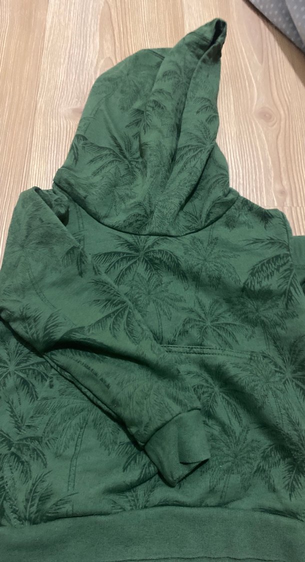 Kapüşonlu Erkek Çocuk Hırka - Görsel 2