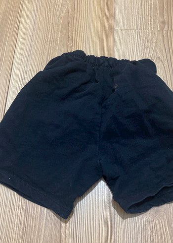 Erkek Lacivert Pamuklu Rahat Kesim Şort - Görsel 4