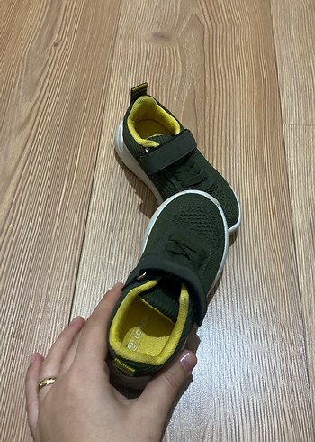 Yeşil Erkek Çocuk Cırt Cırtlı Spor Ayakkabı - Görsel 2