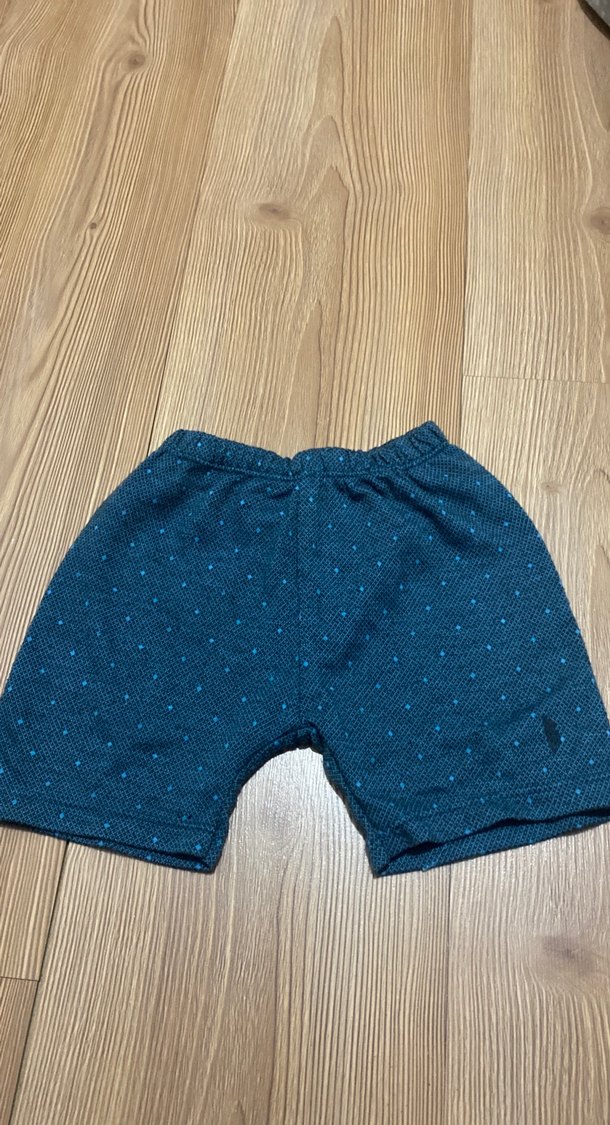 Erkek Lacivert Basic Kot Şort - Görsel 2