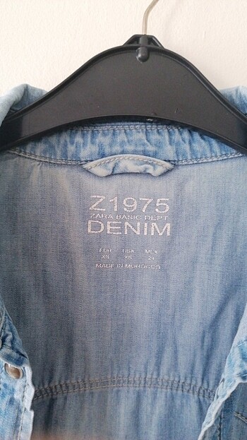 Zara Zara denim ceket /gömlek