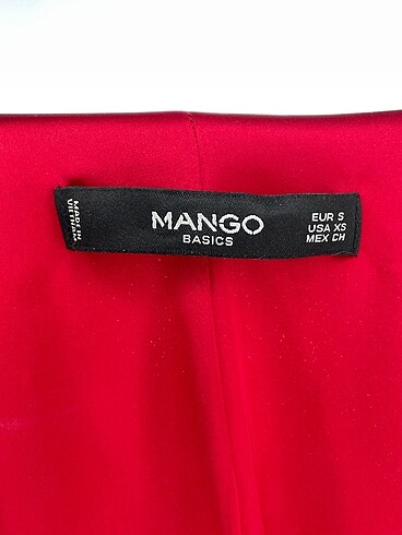 s Beden kırmızı Renk Mango Blazer %70 İndirimli.