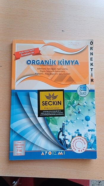 Apotemi Organik Kimya Konu Anlatımlı Soru Bankası 