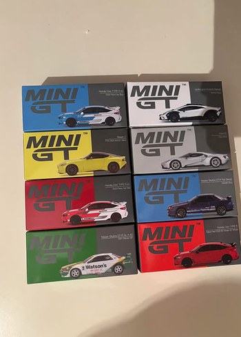 Mini GT Çok Renkli Oyuncak Araba Seti