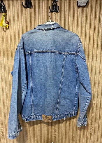 Diğer Amerikan vintage oversize unisex kot ceket