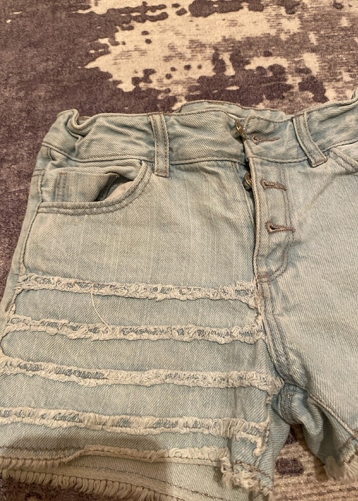 Koton kız çocuk kot short - Görsel 2