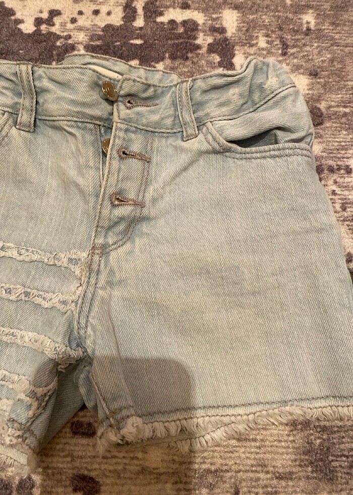 Koton kız çocuk kot short - Görsel 3