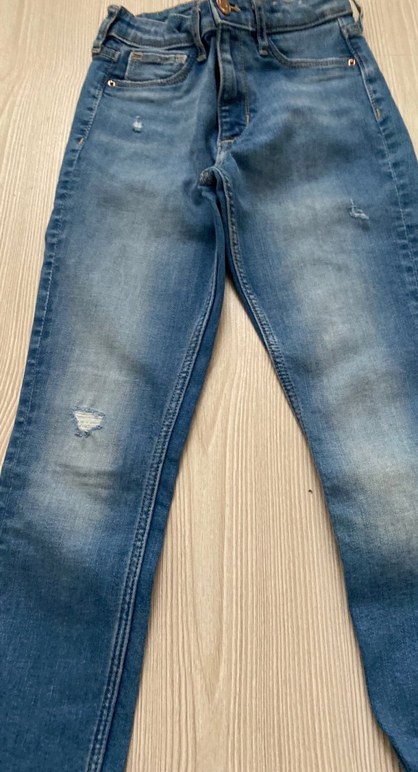 Kız çocuk HM kot pantolon - Görsel 4