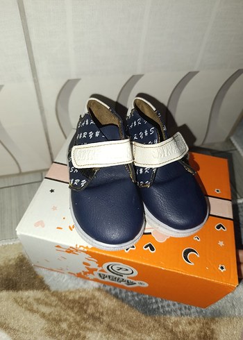 Erkek Bebek Kaydırmaz İlk Adım Ayakkabısı - Görsel 2