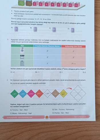 Beden 8. Sınıf Matematik 15 Deneme Fasikül