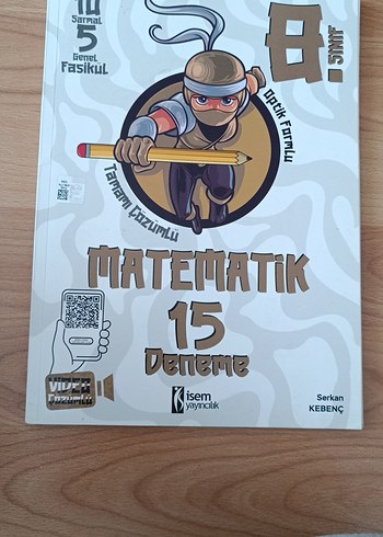 8. Sınıf Matematik 15 Deneme Fasikül