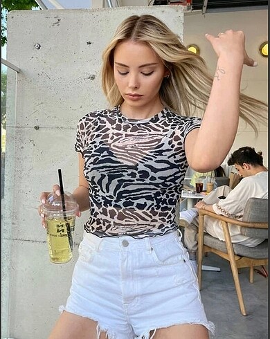 Zara Tül bluz