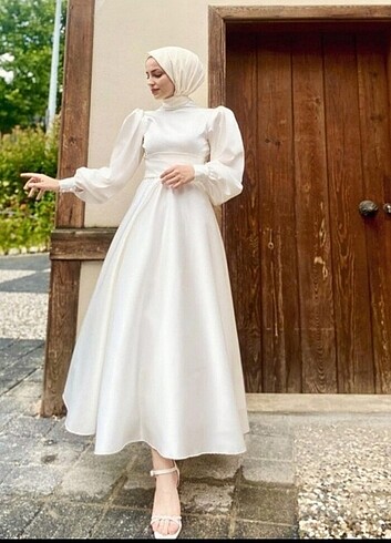 s Beden Tesettür nikah elbisesi