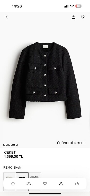 Blazer ceket