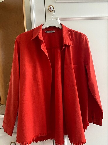 Fulla moda Kırmızı Gömlek