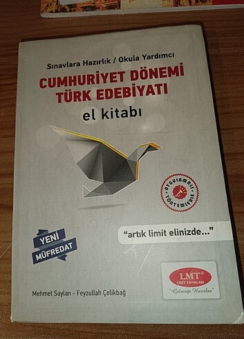Limit Yayınları Cumhuriyet Dönemi Türk Edebiyatı El kitabı ve Kü