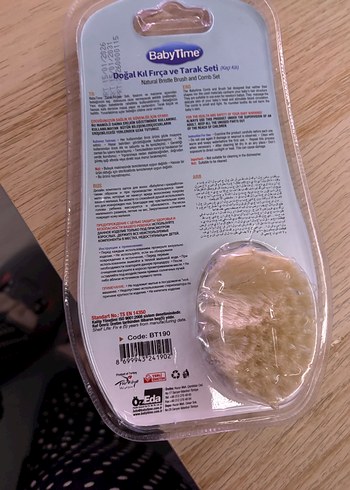 Bebek Bakım Seti: Tarak, Tırnak Makası ve Dijital Termometre - Görsel 3
