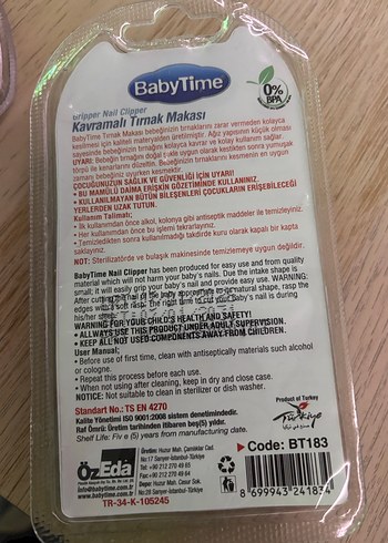 Bebek Bakım Seti: Tarak, Tırnak Makası ve Dijital Termometre - Görsel 6