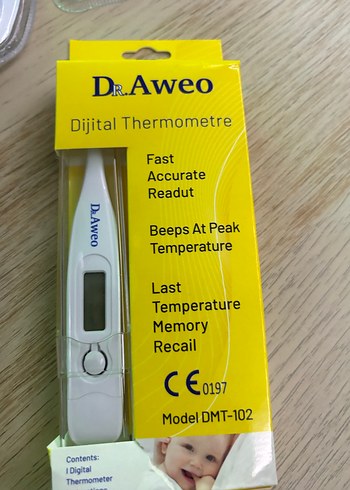 Bebek Bakım Seti: Tarak, Tırnak Makası ve Dijital Termometre - Görsel 5