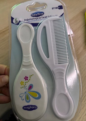 Bebek Bakım Seti: Tarak, Tırnak Makası ve Dijital Termometre - Görsel 2