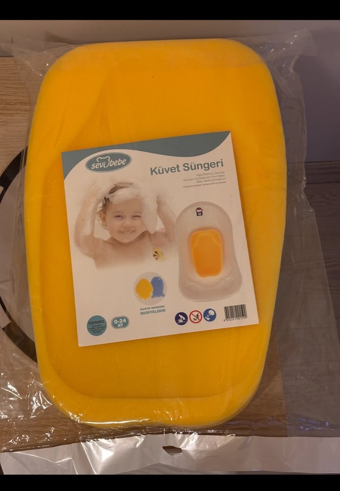 Sevi Bebe Bebek Küvet Süngeri - Görsel 2