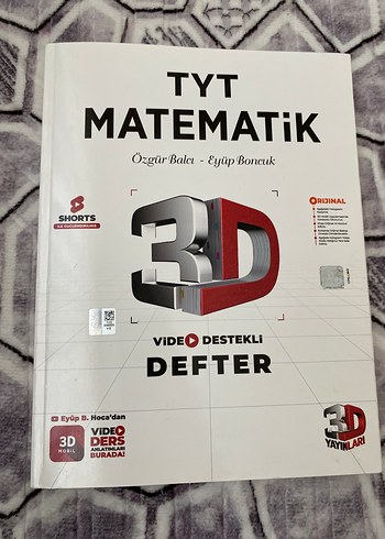 TYT Matematik 3D Video Destekli Defter