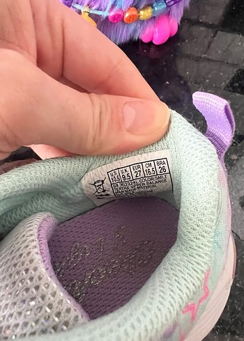27 Beden pembe Renk Skechers Kız Çocuk Spor Ayakkabısı