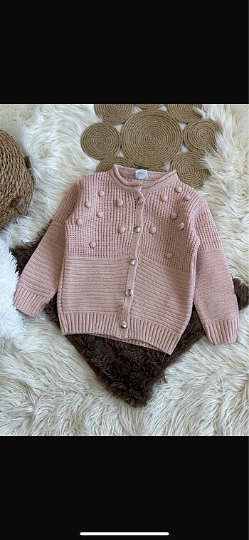 Zara ponponlu hırka